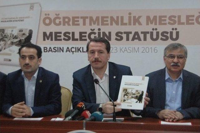 Eğitim-bir-sen&rsquo;den &lsquo;&ouml;ğretmenlik Mesleği Ve Mesleğin Stat&uuml;s&uuml;&rsquo; Raporu 1