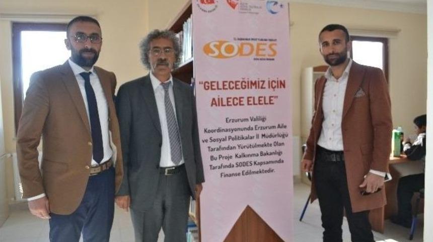 Erzurum&rsquo;da &lsquo;&rsquo;geleceğimiz İ&ccedil;in Ailece El Ele&rsquo;&rsquo; Projesi