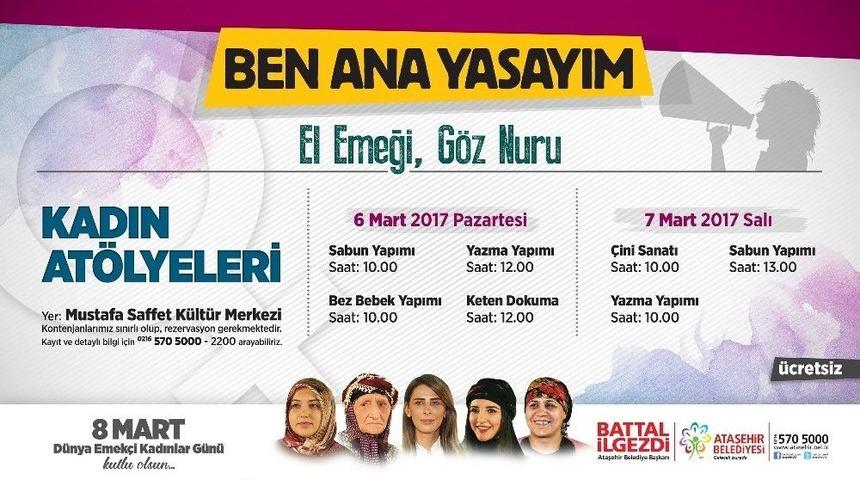 Mart Ayı Ataşehir&rsquo;de Sıcacık Ge&ccedil;ecek