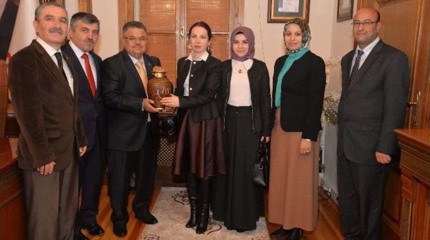 &Ouml;ğretmenlerden Başkan Yağcı&rsquo;ya Ziyaret