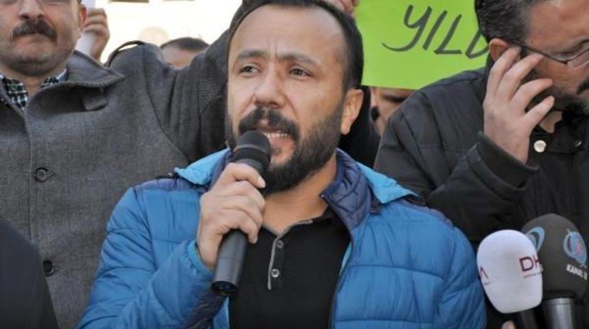 Memurluktan Atılan Ses Şube Başkanı I&ccedil;in Eylem Yaptılar
