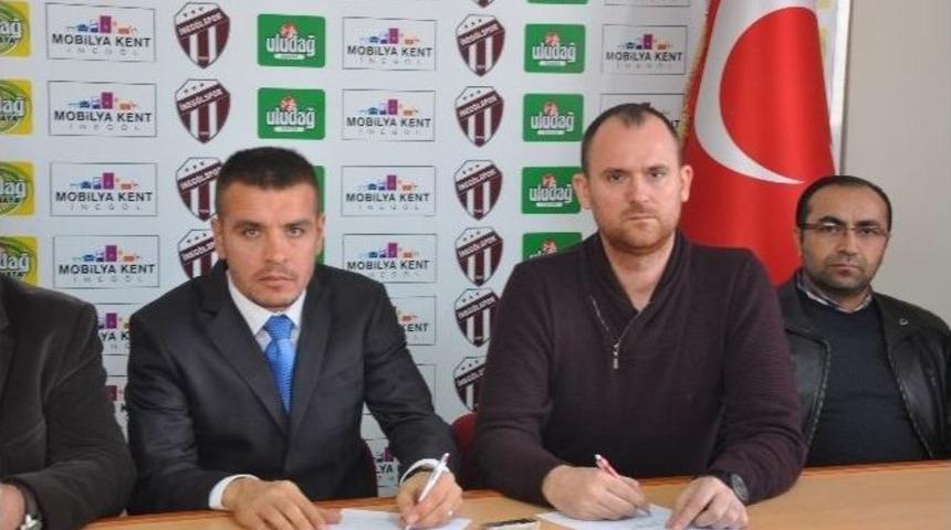 İneg&ouml;lspor İsmail G&uuml;ld&uuml;ren İle Yola Devam