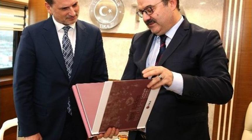 Unrwa Genel Komiseri Kr&auml;henb&uuml;hl Ve Beraberindeki Heyet Tika&rsquo;yı Ziyaret Etti