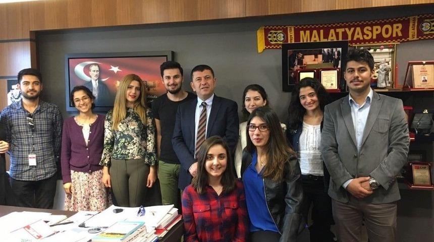 Mast&ouml;b&rsquo;l&uuml; Gen&ccedil;ler Ağbaba&rsquo;yı Ziyaret Etti