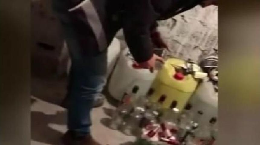 Fatih'te Sahte I&ccedil;ki Imalathanesine Operasyon