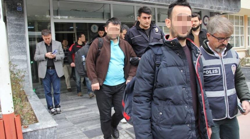 Samsun&rsquo;da Fet&ouml;&rsquo;den 21 Kişi Adliyeye Sevk Edildi