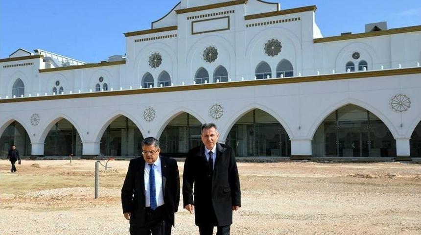 Vali Elban Ve Başkan Yağcı&rsquo;dan Yeni Otogarda İncelemeler