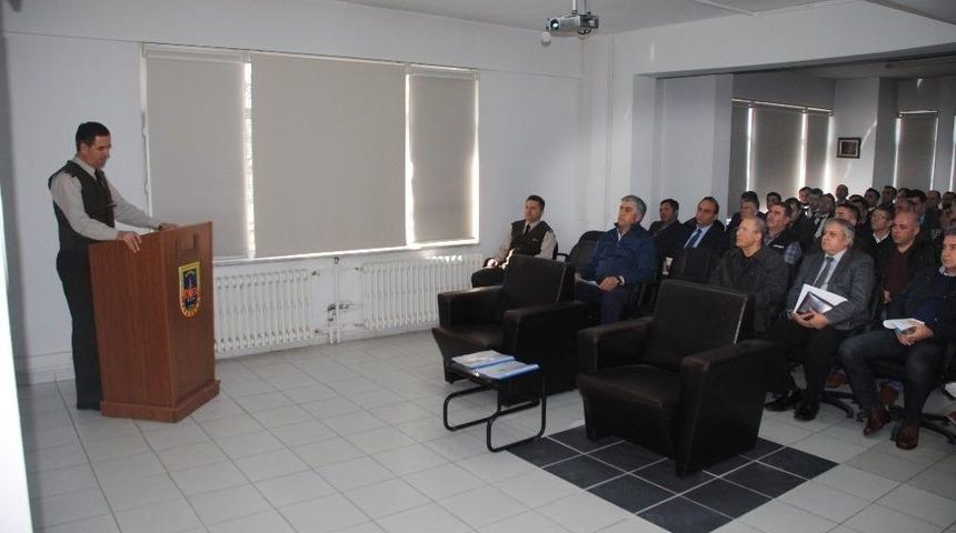 Jandarma Emniyet Ve Asayişte Etkinliği Arttırmak İ&ccedil;in Toplantıda