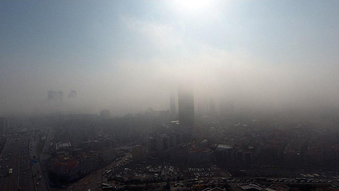 (&ouml;zel Haber) Sis Altında Kalan İstanbul Drone İle Havadan G&ouml;r&uuml;nt&uuml;lendi