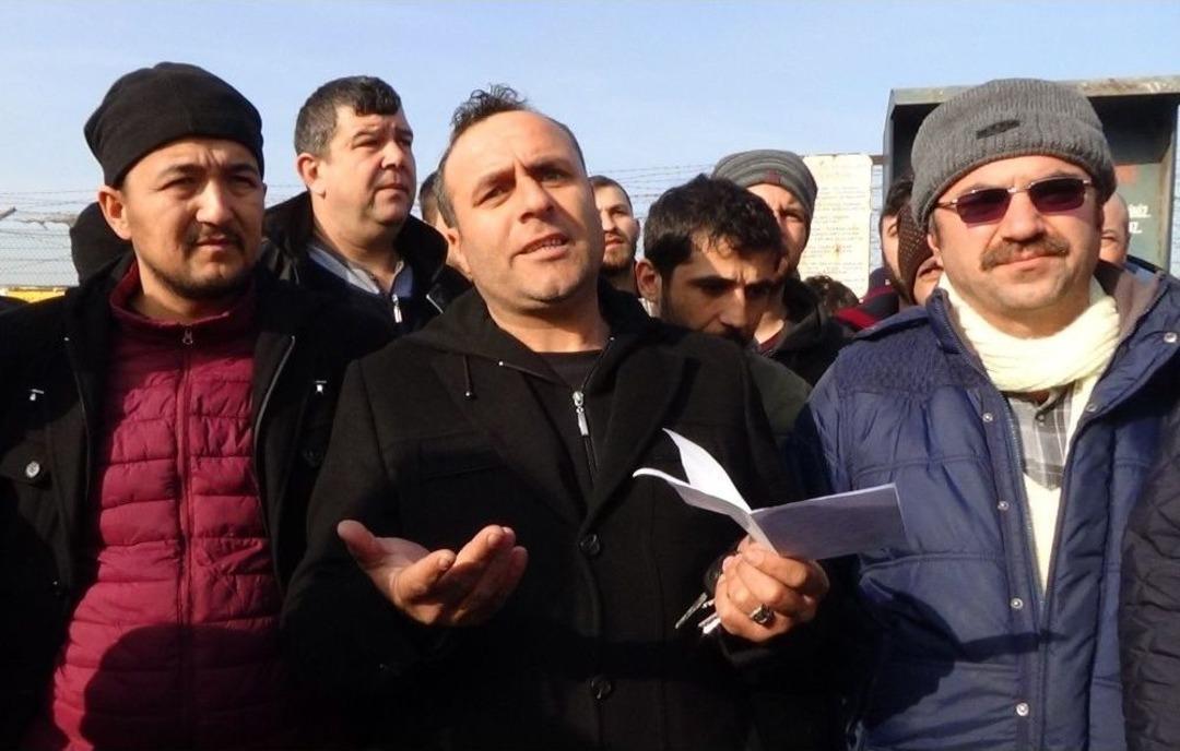 Servislere Alınmayan Fabrikanın Taşeron İş&ccedil;ileri Eylem Yaptı