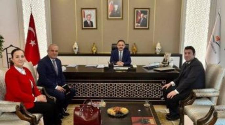 Başkan G&uuml;neş,ankara Ziyaretlerine Devam Ediyor