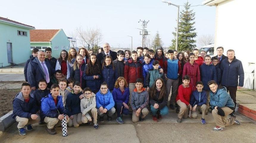 Ortaokul &Ouml;ğrencileri İ&ccedil;me Suyu Arıtma Tesisini İnceledi