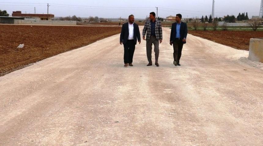 Ak&ccedil;akale Belediyesi Kırsalda &Ccedil;alışmalarını S&uuml;rd&uuml;r&uuml;yor