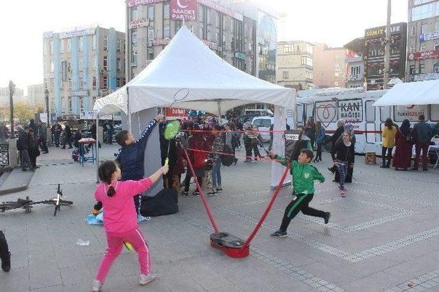 Kan Bağışında Farklı Uygulama Dikkat Çekti