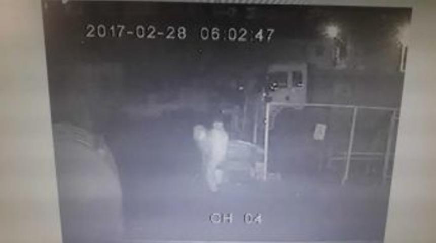 B&uuml;feden Sigara Ve Bilgisayar &Ccedil;alan Hırsız Yakalandı