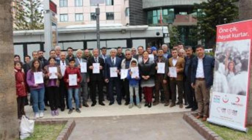 Kumluca’da Kök Hücre Bağışına “umudum Sensin” Desteği