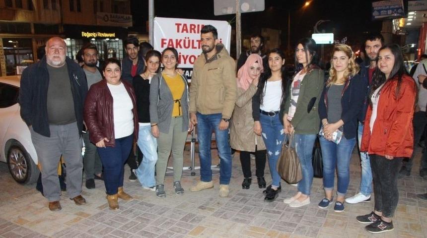 Kahta Myo’dan ‘tarım Fakültemi İstiyorum’ İmza Kampanyasına Destek