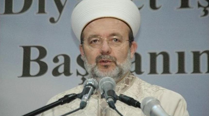 Diyanet İşleri Başkanı G&ouml;rmez: &ldquo;halep&rsquo;ten Y&uuml;kselen Dumanlardan Arakan&rsquo;ı G&ouml;remiyoruz"