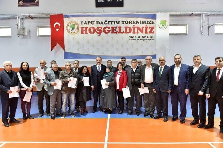 Şehit Cengiz Topel’de Tapu Sevinci G4