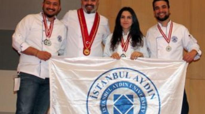 İa&uuml; Gastronomi &Ouml;ğrencileri Universiade 2017&rsquo;de 5 &Ouml;d&uuml;l Aldı