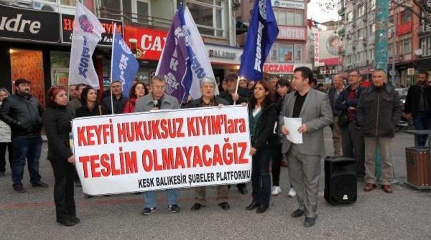 Kesk'ten Ihra&ccedil;lara Tepki