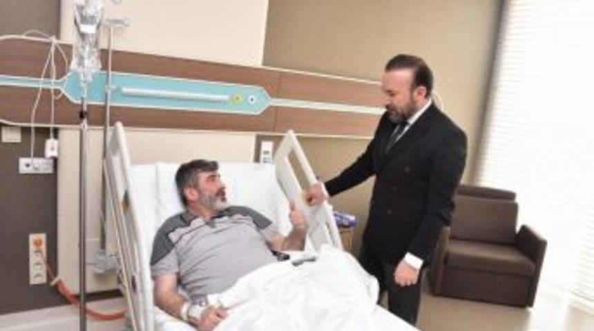 Başkan Doğan&rsquo;dan Milletvekili &Ccedil;akır&rsquo;a Ge&ccedil;miş Olsun Ziyareti