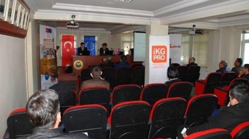 Gediz&rsquo;de Sekt&ouml;rel Eğitim Programları Bilgilendirme Toplantısı