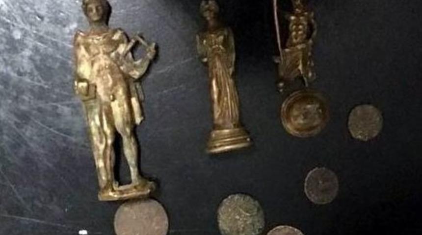 Manisa&rsquo;da Tarihi Eser Operasyonu