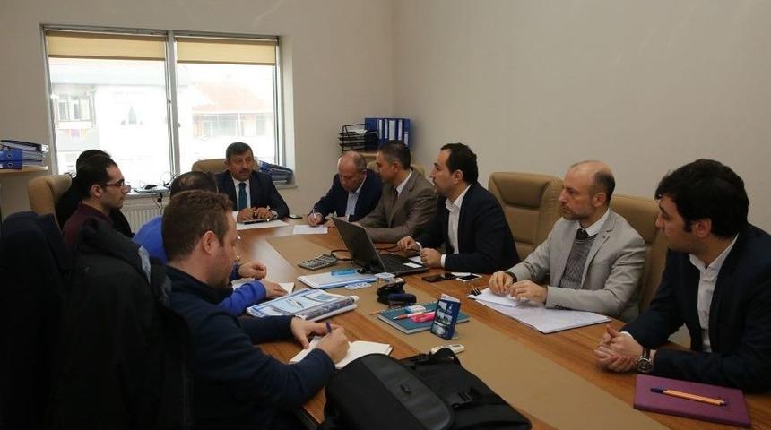 Başkan Karabacak, Metro Projesini Yetkililerle Konuştu