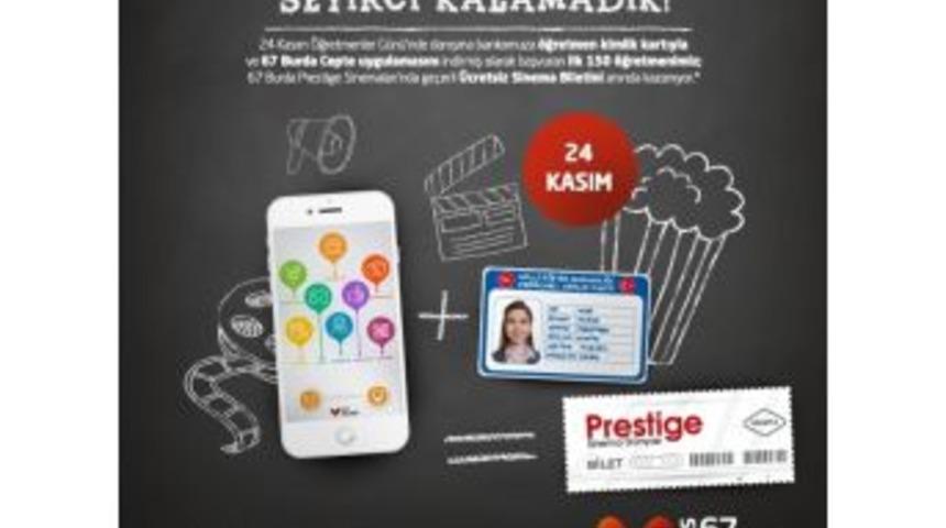 67 Burda Avm’den Öğretmenler Günü Sürprizi