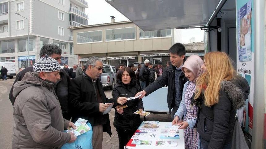 Ahlat&rsquo;ta Kanser Haftası Etkinliği