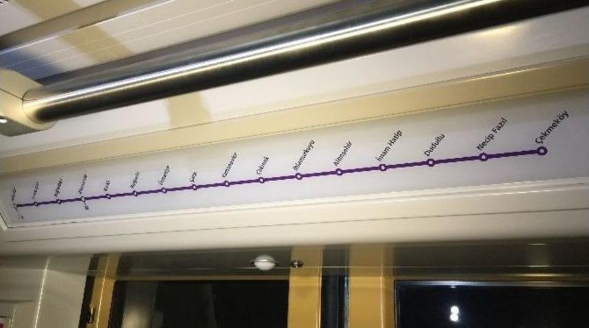 S&uuml;r&uuml;c&uuml;s&uuml;z Metro Hattında Vagonlar Raya İndirildi