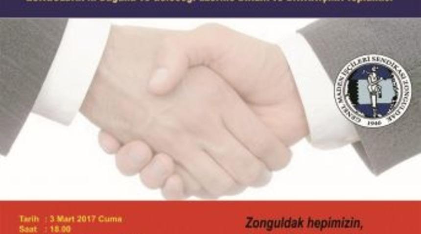 Zonguldak&rsquo;ın Bug&uuml;n&uuml; Ve Geleceği Konuşulacak