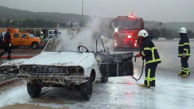 Osmaniye’de Acil Müdahale Ve Yangın Tatbikatı Gerçeğini Aratmadı