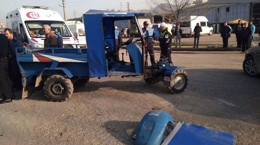 Alaplı&rsquo;da Patpat İle Kamyon &Ccedil;arpıştı: 2 Yaralı