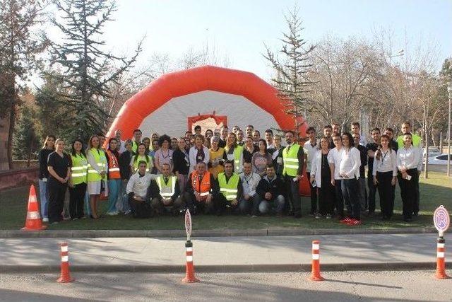 Acıbadem Kayseri Hastanesi’nde Aynı Anda Üç Tatbikat