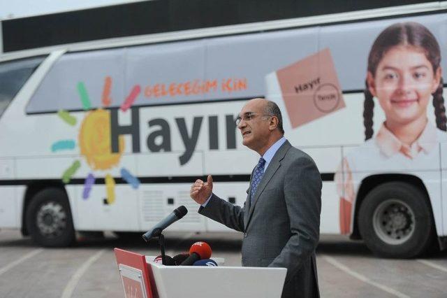 Chp’nin Halk Oylamasında Kullanılacak Otobüsleri Ve Kampanya Görselleri Hazır