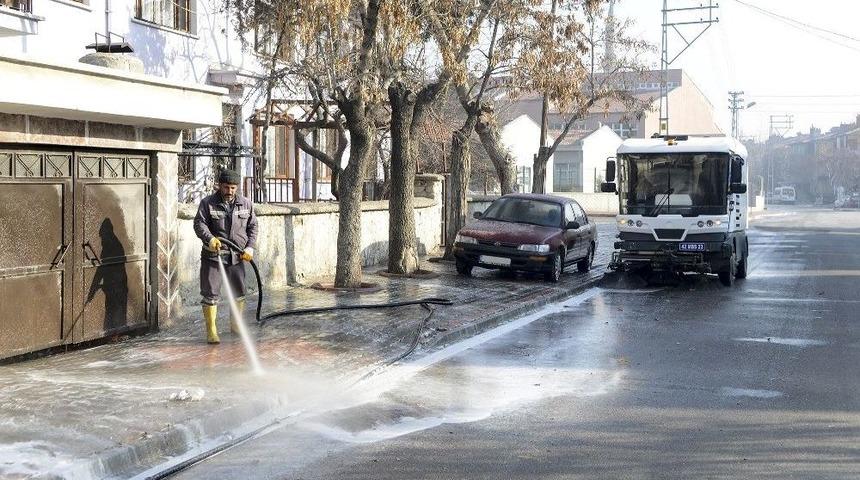 Meram&rsquo;da Bahar Temizliği