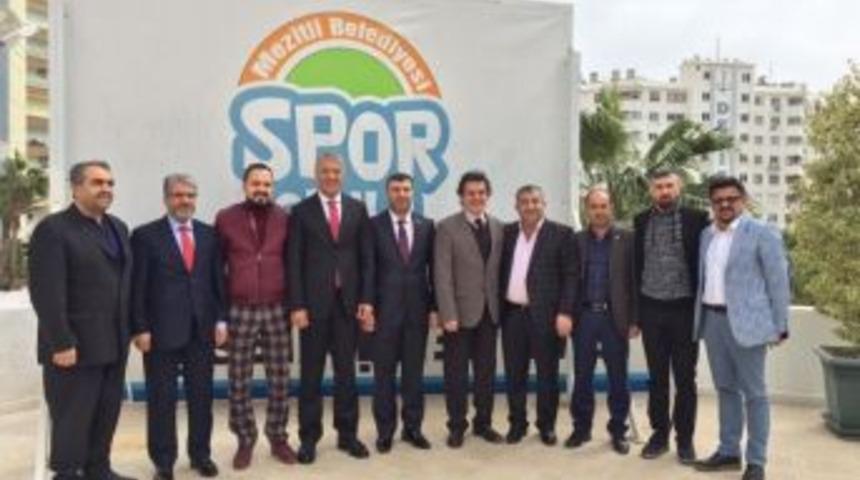 Mersin İdmanyurdu Y&ouml;netiminden, Başkan Tarhan&rsquo;a Teşekk&uuml;r Ziyareti