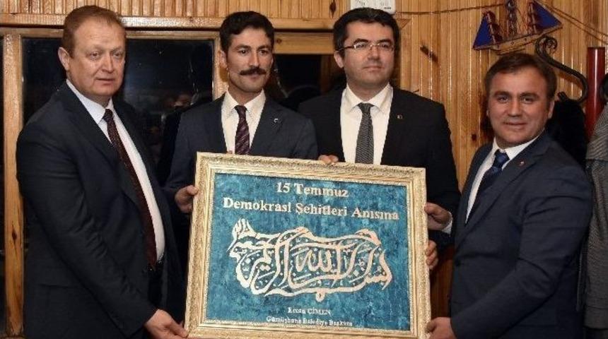 Derik&rsquo;in Yeni Kaymakamı Kafkas&rsquo;a G&uuml;m&uuml;şhane&rsquo;de Veda Yemeği