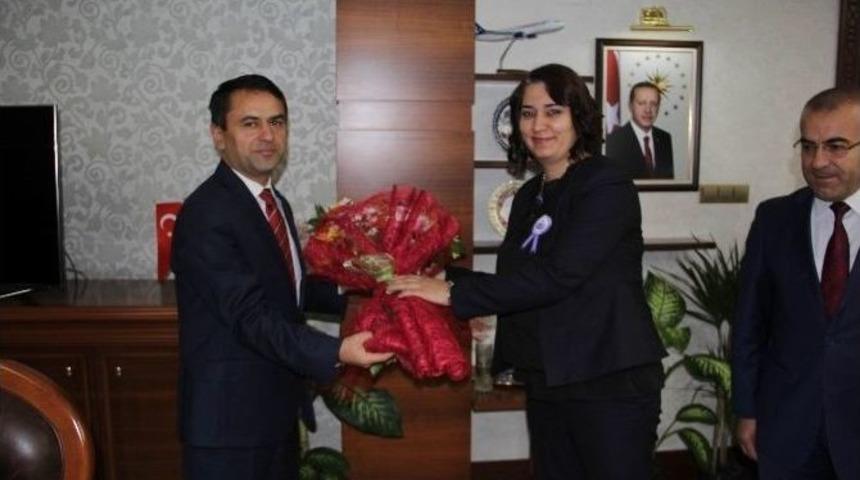 &Ouml;ğretmenlerden Vali Aktaş&rsquo;a Ziyaret