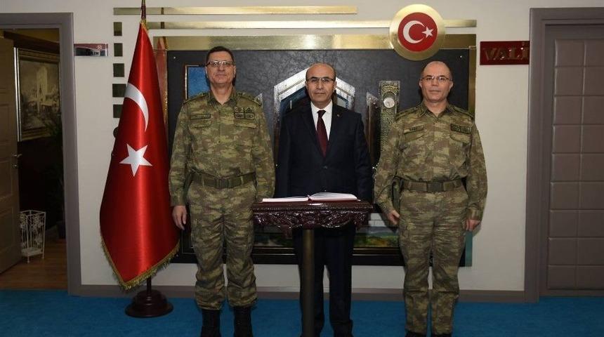 Jandarma Genel Komutan Yardımcısı Korgeneral İbrahim Yaşar’dan Vali Demirtaş’a Ziyaret