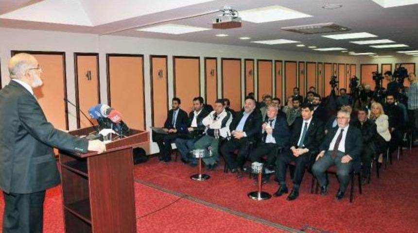 Saadet Partisi Genel Başkanı Karamollaoğlu : Binali Yıldırım, Referandumundan Sonra Ne Olacağını G&ouml;recektir, Biz De G&ouml;receğiz