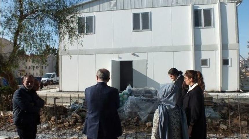 Başkan Atabay, G&uuml;nd&uuml;z Bakımevi İle Kadın Eğitim Merkezini Denetledi