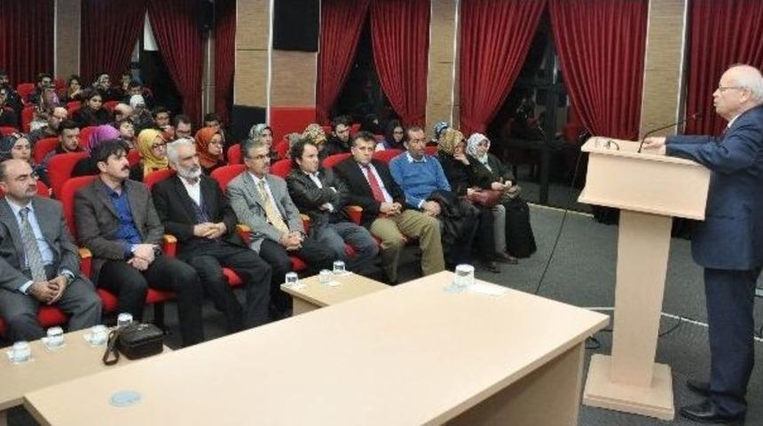 Konya&rsquo;da, &ldquo;şehir Konferansları&rdquo; Devam Ediyor