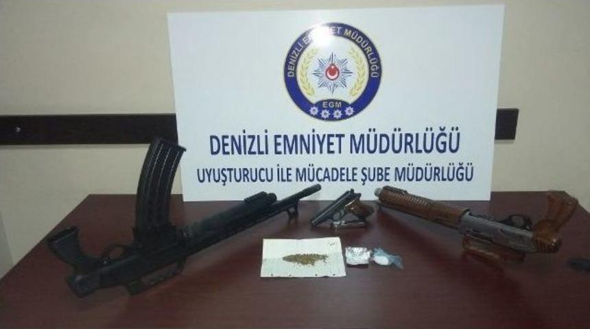 Denizli&rsquo;de Uyuşturucu Operasyonu: 5 Kişi Tutuklandı
