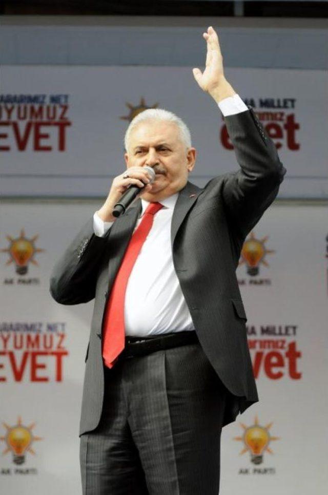 Başbakan Yıldırım: Anayasa Değişikliği Erdoğan Için Değil, Her Doğan Içindir