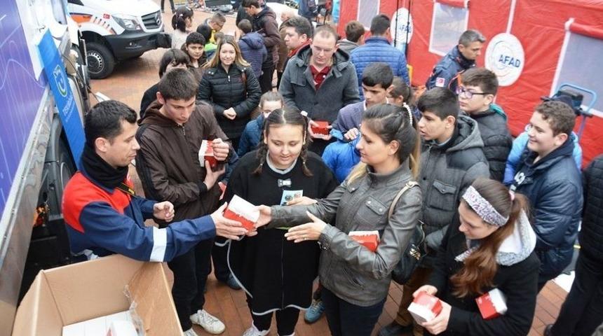 &Uuml;&ccedil; Kemaller Parkında &lsquo;deprem Haftası&rsquo; Programı D&uuml;zenlendi