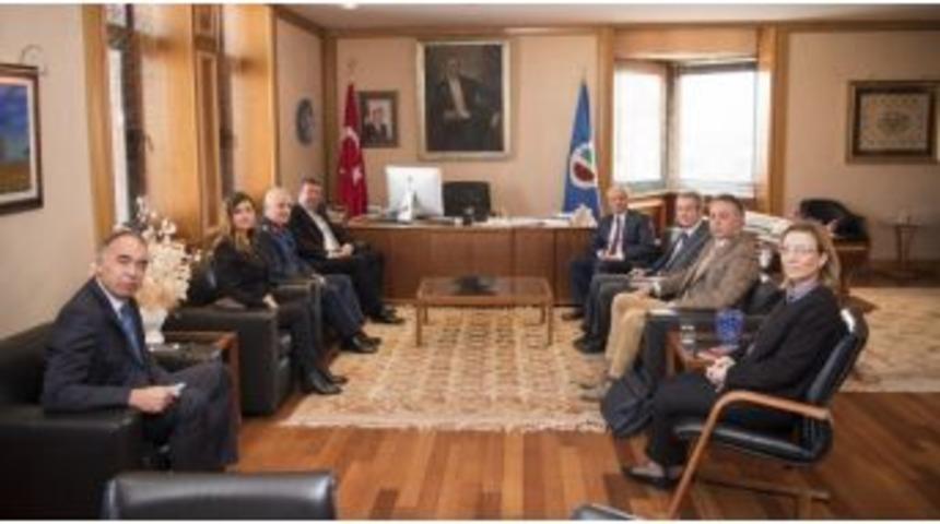 Askeri Fabrikalar Genel M&uuml;d&uuml;rl&uuml;ğ&uuml;nden Anadolu &Uuml;niversitesine İş Birliği Ziyareti