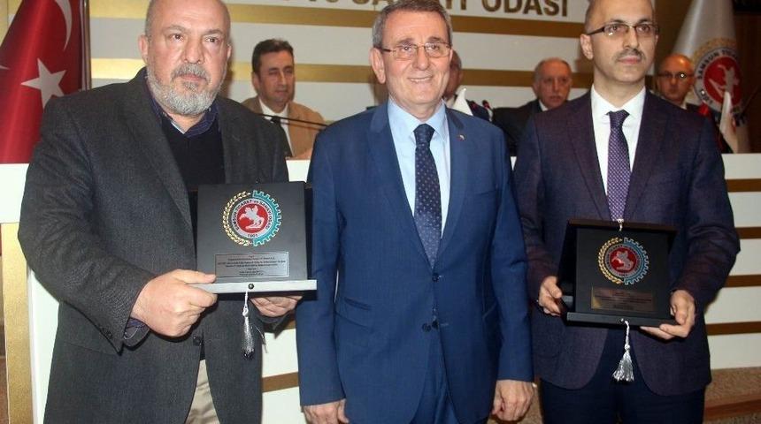 Samsun Tso&rsquo;dan İlk 100&rsquo;e Giren 2 Firmaya Plaket
